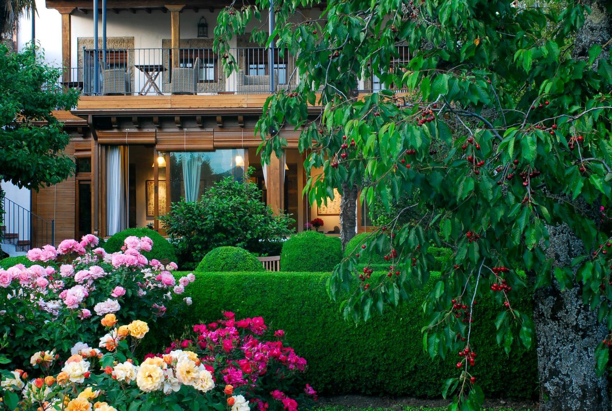 El Jardin Del Convento, Casa Rural Hervás Exteriör bild